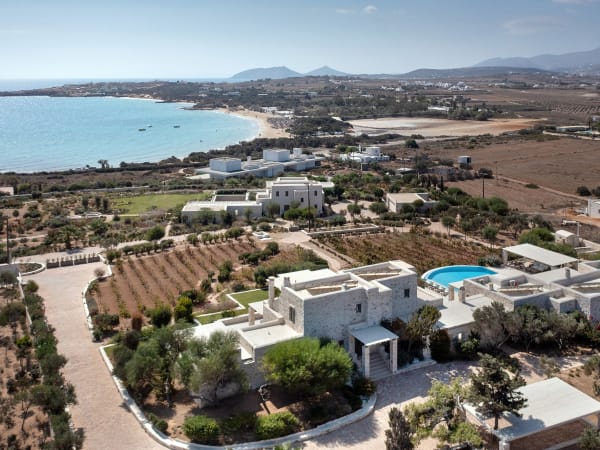 Brillane seen from on high with Santa Maria beach in the background.